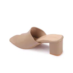 DressBerry Textured Party Block Sandals image 3