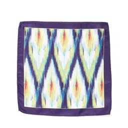 Alvaro Castagnino Multicoloured Printed Pocket Square image 2