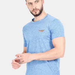 Masculino Latino Men Blue Rapid-Dry Sports T-shirt image 3