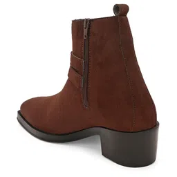 AfroJack Men Textured Casual Chelsea Boots image 4