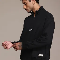 The Roadster Life Co. Typography Printed Relaxed Fit Pullover Sweatshirt image 3