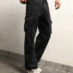 Hubberholme Men Relaxed Fit Clean Look Cotton Jeans image 5