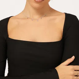 DressBerry Effortless Fashionably Square-Neck Fitted Top image 3