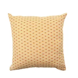 Contrast Living Yellow & White Set of 2 Ethnic Motifs Square Cushion Covers image 5