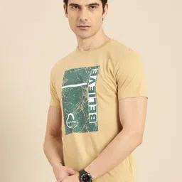Being Human Printed Pure Cotton T-shirt image 3