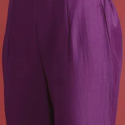 all about you Panelled Gotta Patti Thread-Work Kurta with Trousers & Dupatta image 3