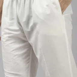 See Designs Men Green Thread Work Kurta with Trousers image 5