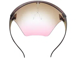 Kenneth Cole Kids Brown & Transparent Solid Goggle Style Face Shield image 5