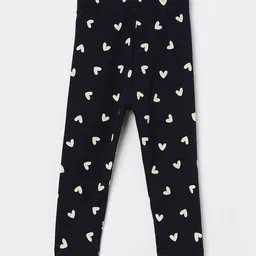 Juniors by Lifestyle Girls Pack of 2 Printed Cotton Leggings image 5