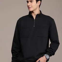 French Connection Mock Collar Long Sleeves Sweatshirt image 2