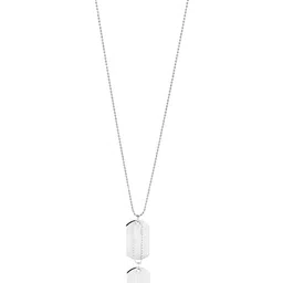 Yellow Chimes Silver-Toned Rhodium-Plated Pendant With Chain image 4