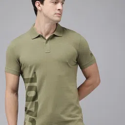 Pepe Jeans Typography Printed Polo Collar Pure Cotton T-shirt image 3