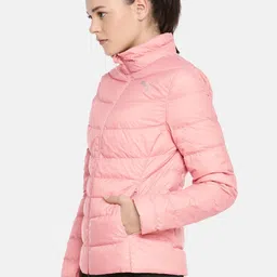 Puma Women Pink Solid PWRWarm packLITE 600 Padded Jacket image 4
