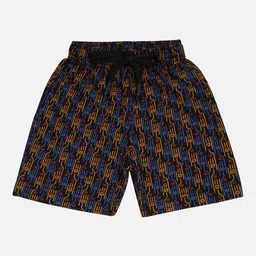 DYCA Boys Multicoloured Pack of 3 Graphic Printed Mid-Rise Regular Shorts image 5