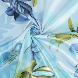 Cortina Blue Single Window Curtain image 2