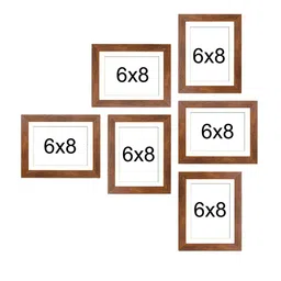 Art Street Set of 6 MDF Wall Photo Frames image 2