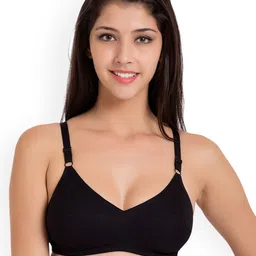 Souminie Pack of 3 Full-Coverage Comfort Fit Bras SLY931-3PC-BL image 2