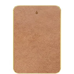 SAF Brown & Yellow Graphic Wooden Painting Wall Art image 4