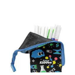 Smily Kiddos Kids Black & Blue Printed Pen Holder Case image 4