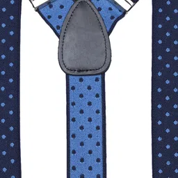 Alvaro Castagnino Men Blue Patterned Suspenders image 3