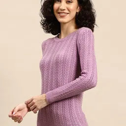 Mast & Harbour Ribbed Woollen Pullover image 3