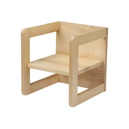Utopia Choice Kids Bige 4-in-1 Wooden Petit Cube Chair image 4