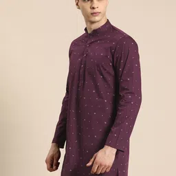 simaaya Sayisha Men Abstract Printed Kurta image 2