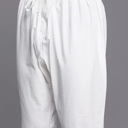 Manyavar Men Grey Ethnic Motifs Printed Kurta with Churidar image 3