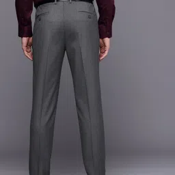 Louis Philippe Men Slim Fit Formal Trousers image 3