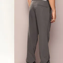 Kook N Keech Men Smart Relaxed Fit Pleated Trousers image 5