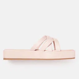 Nautica Cross-Straps Open-Toe Flatform Heels image 5