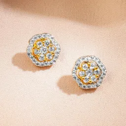 Rubans 22K Gold-Plated Stone Studded Jewellery Set image 5
