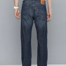 Levis Men Mid Rise Loose 551 Z Straight Fit Light Fade Stretchable Jeans image 3