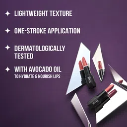 STAZE 9to9 Love Tri-Angle 3 in 1 Transferproof  Lipstick 3.8 g - Scarlet Whisper 02 image 4