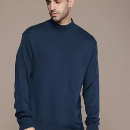 French Connection Solid High Neck Pullover image 3