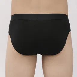 Levis Men Black Solid Briefs BF-200SF-1PK-STYLE-017-78 image 4