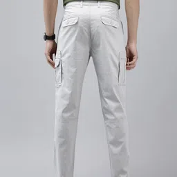 GENIPS Men Checked Bahamas Cargos Trousers image 5