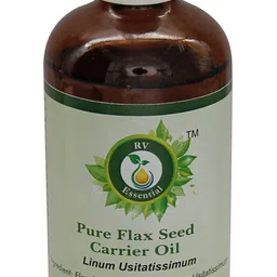 R V Essential Pure Flax Seed Carrier Oil - 100 ml image 2