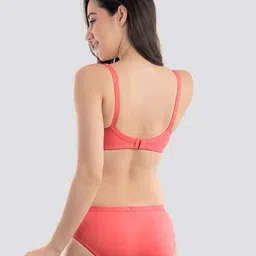 K LINGERIE Pack of 1 Audi Bikini Cut Lace Bra Panty Set HPNK image 2