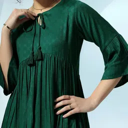 Libas Woven Design Kurti image 3