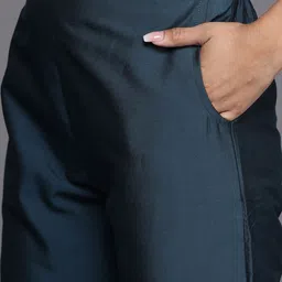 Libas Women Regular Kurta with Trousers & With Dupatta image 3