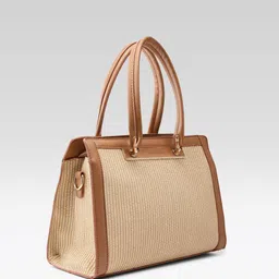 Chemistry Textured Structured Handheld Bag image 4