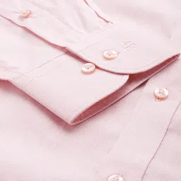 Raymond Pure Cotton Self Design Textured Standard Fit Formal Shirt image 4