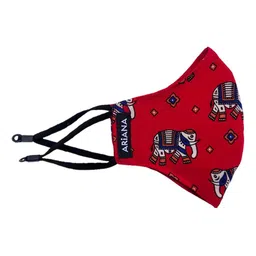 Ariana Unisex Pack Of 4 Multicolored Printed 2-Ply Reusable Cloth Masks image 2