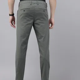GENIPS Men Striped Slim Fit Trousers image 4