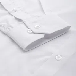 Hancock Men Slim Fit Wrinkle Resistant Solid Formal Shirt image 4