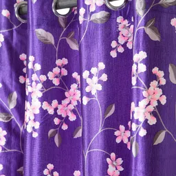 Cortina Set of 2 Floral Printed Door Curtains image 4