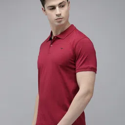 Park Avenue Polo Collar Pure Cotton Slim Fit T-shirt image 3