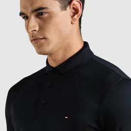 Tommy Hilfiger Polo Collar Slim Fit Cotton T-shirt image 3