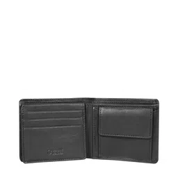 CALFNERO Men Black Solid Two Fold Wallet image 3